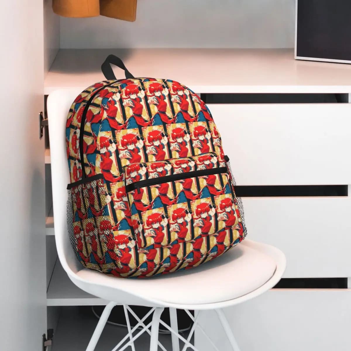 Ranma 1/2 Saotome Pig Ragazze Studente Zaino Borsa da scuola Escursionismo Viaggio Zainetto per Ragazzi Ragazze Moda Bookbag Borse a tracolla