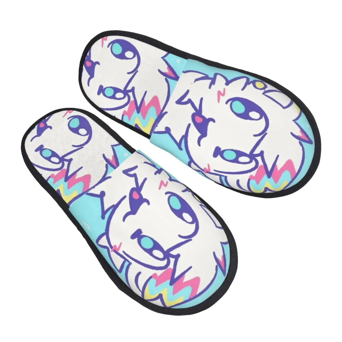 Boykisser Home Slippers for cats slides in soft memory foam furry for bedroom