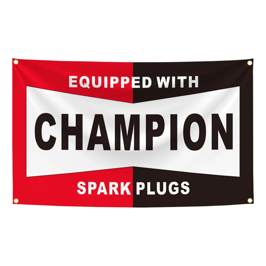 90x150cm C-Champions Spark Plugs Flag Aoto Moto Tapestry Polyester Digital Printing Banner for Garage Wall Decoration