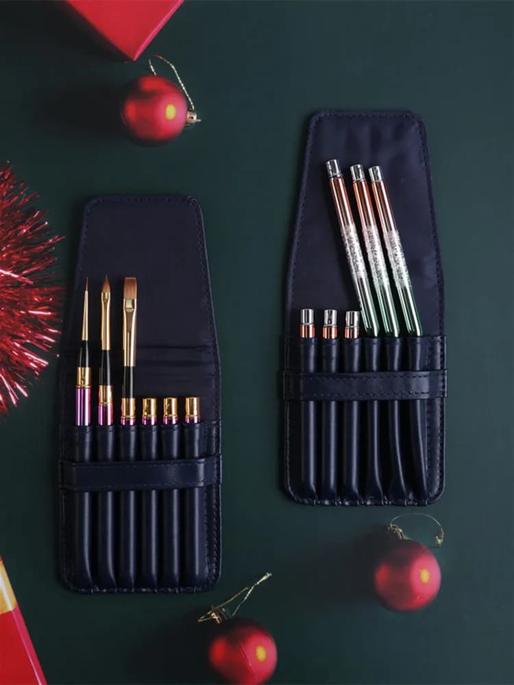 Artsecret New Arrivals SDP Series Portable Travel Drawing Pen Nylon Hair Brass Ferrule Watercolor Acrylic Painting Art Brushes