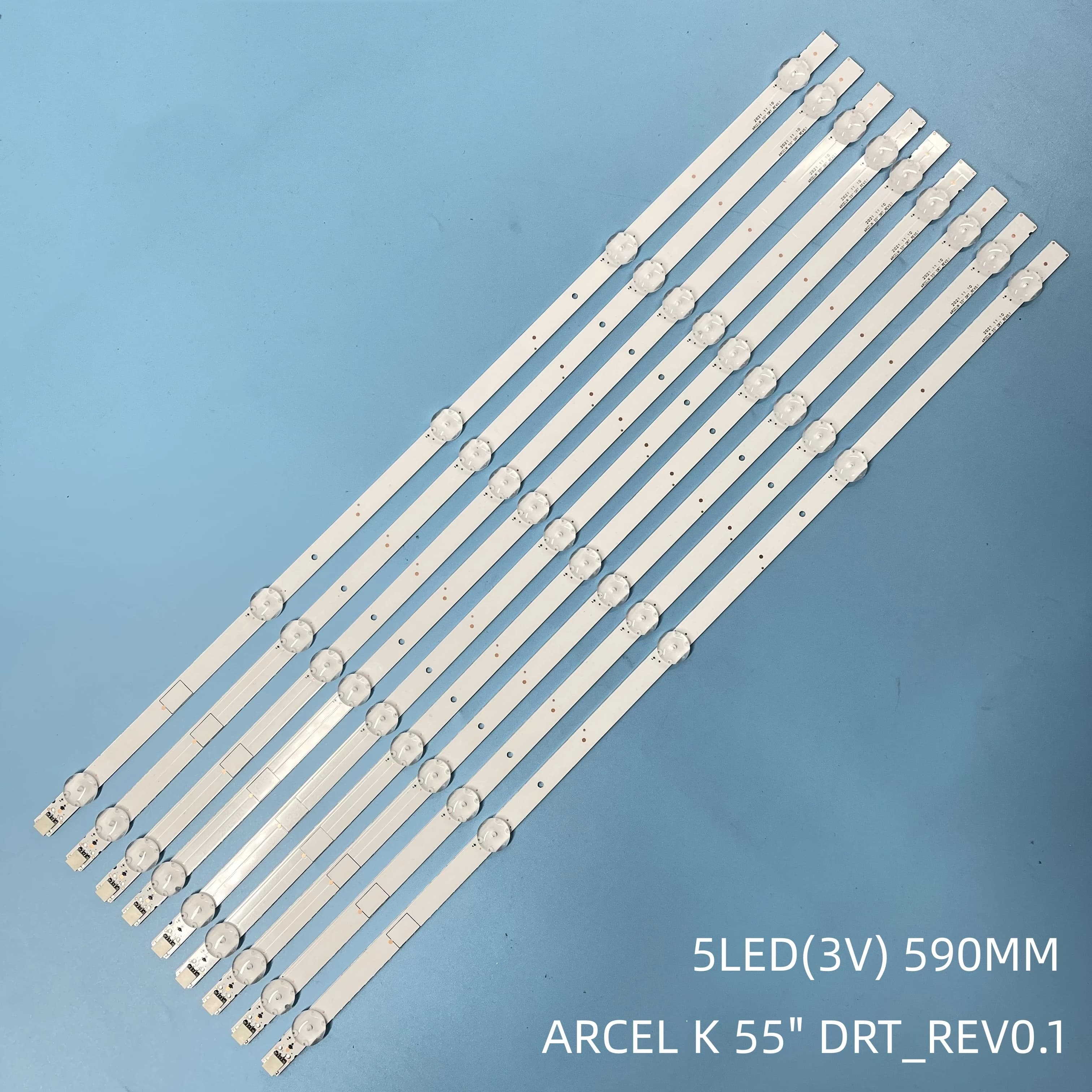 Striscia LED per Grundig 55 VLX 7730 BP 55VLX7000 55GUB8855 55VLX7710 55VLX7700 55GUW8867 55GUB8852 55VLX7810BP ZVB65600-AA