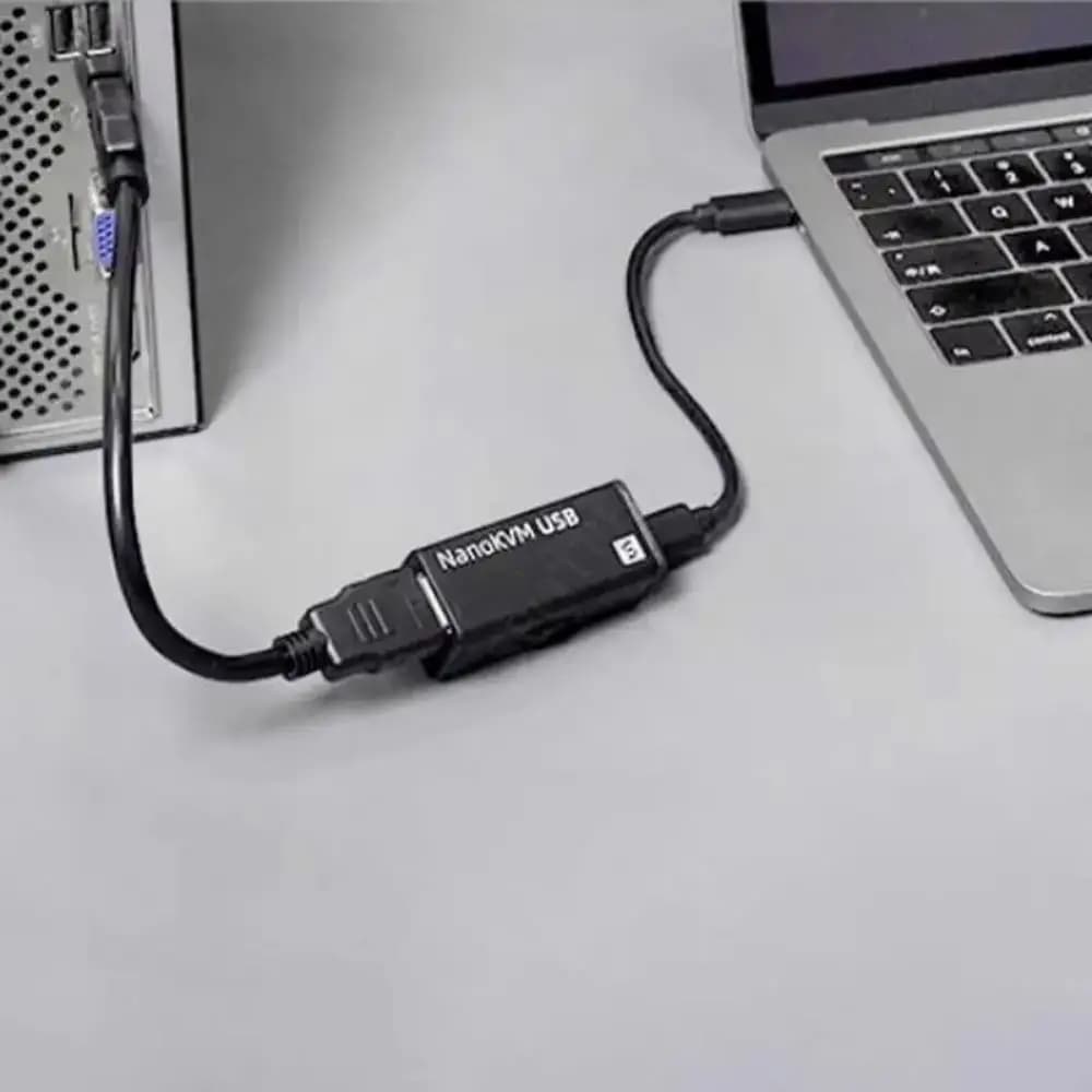 Gestione server Funzionamento NanoKVM-USB SBC Manutenzione funzionamento Scheda di acquisizione USB Centro dati Risoluzione 4K Uscita loop HDMI