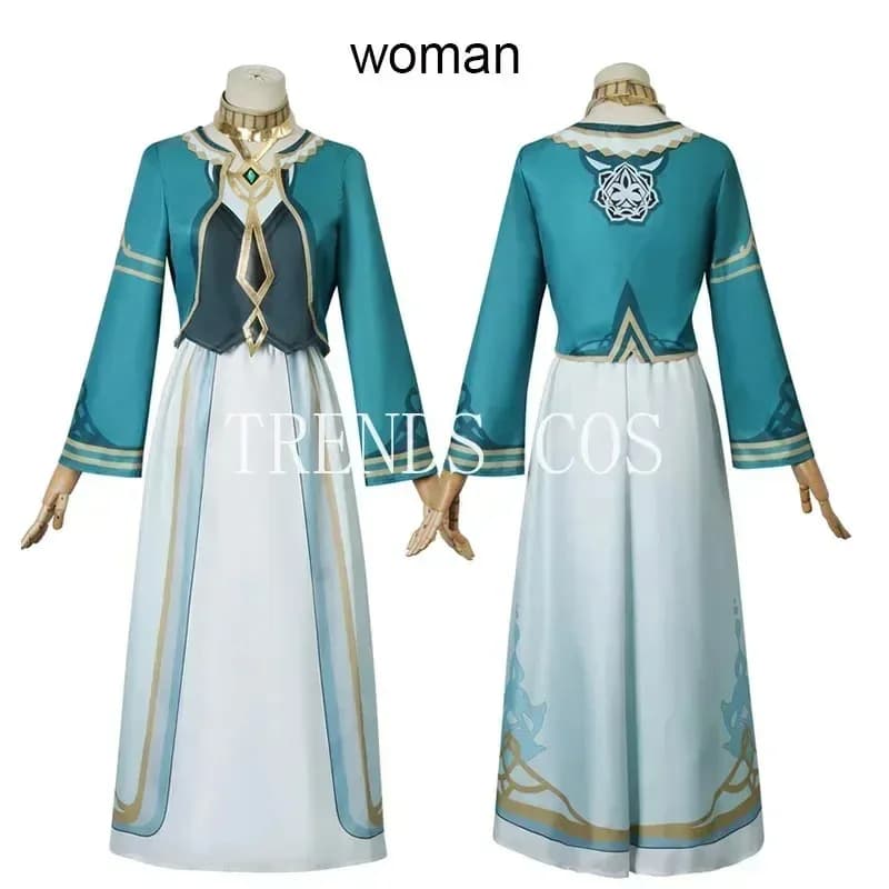Costume cosplay Sumeru L'uniforme scolastica Akademiya Darshans Amurta Rtawahist Haravatat Kshahrewar Costume di Halloween; 3'v, 6.h;8