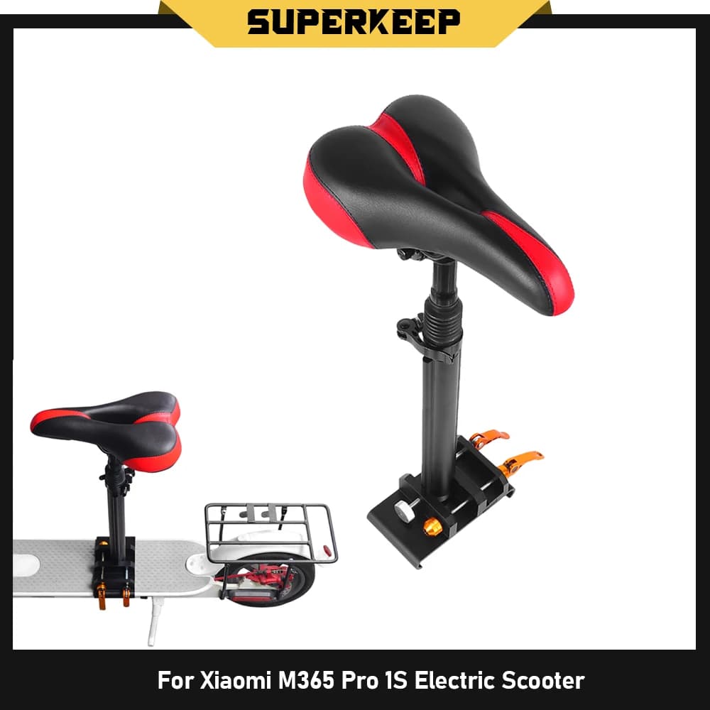 Sedile Pieghevole Regolabile per Monopattino Elettrico Xiaomi M365 Pro 1S con Ammortizzazione