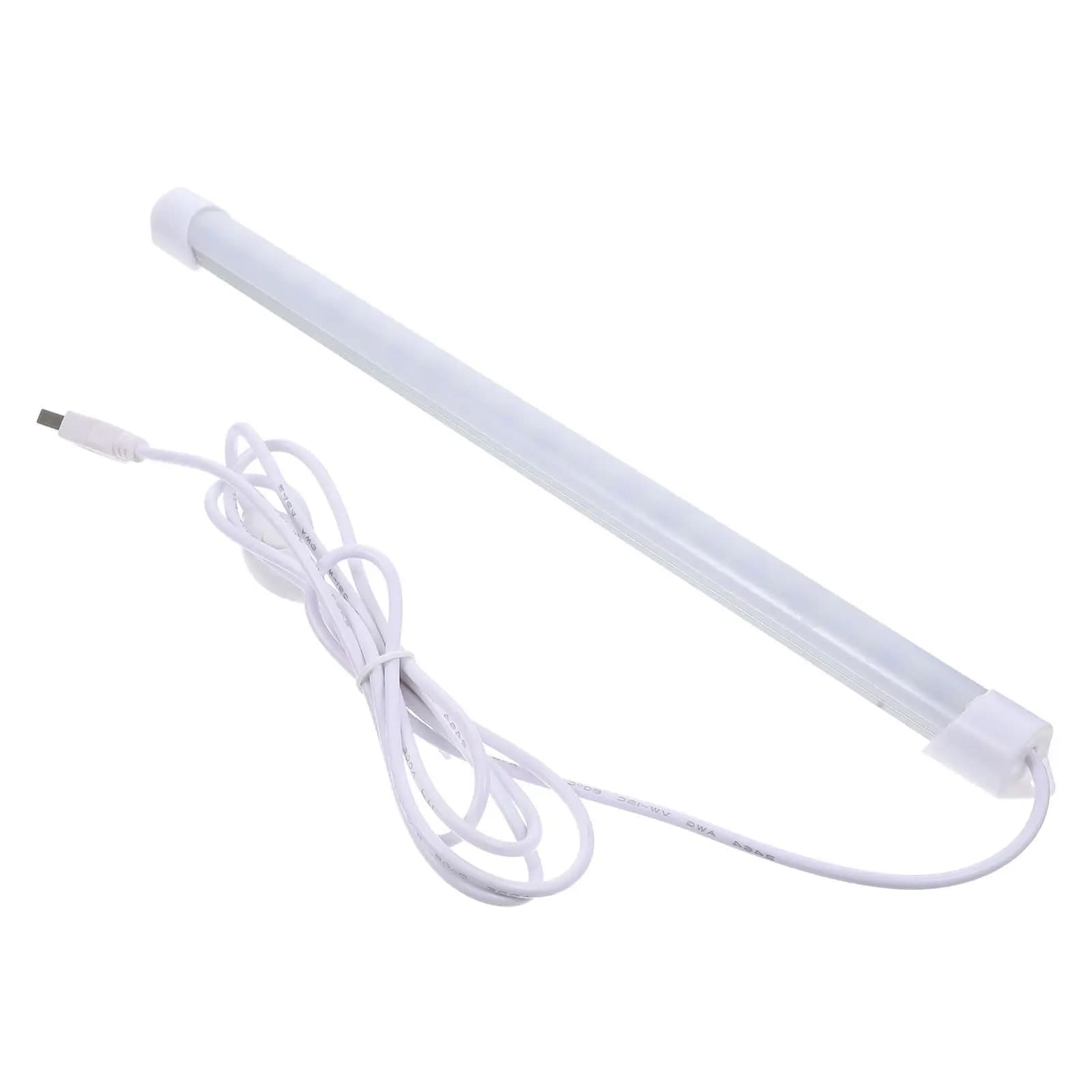 Lampada da Scrivania Creativa con 18 LED SMD 2835, Luce per Lettura Proteggi-Occhi, Striscia LED Alimentata USB per Tastiera Laptop e Uso Notturno