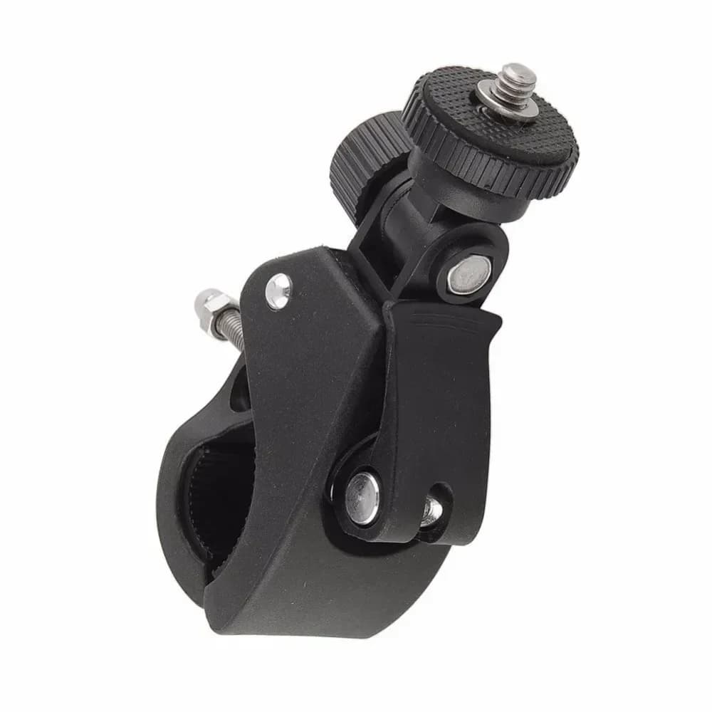 Supporto per bici da bicicletta moto manubrio maniglia morsetto barra supporto per fotocamera treppiede adattatore clip a vite per Gopro Hero5/4/3 +/3/2/1