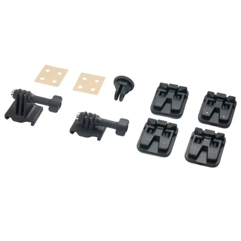ABUO - Adattatore per treppiede con base a sgancio rapido per casco, petto, manubrio bici e altri accessori