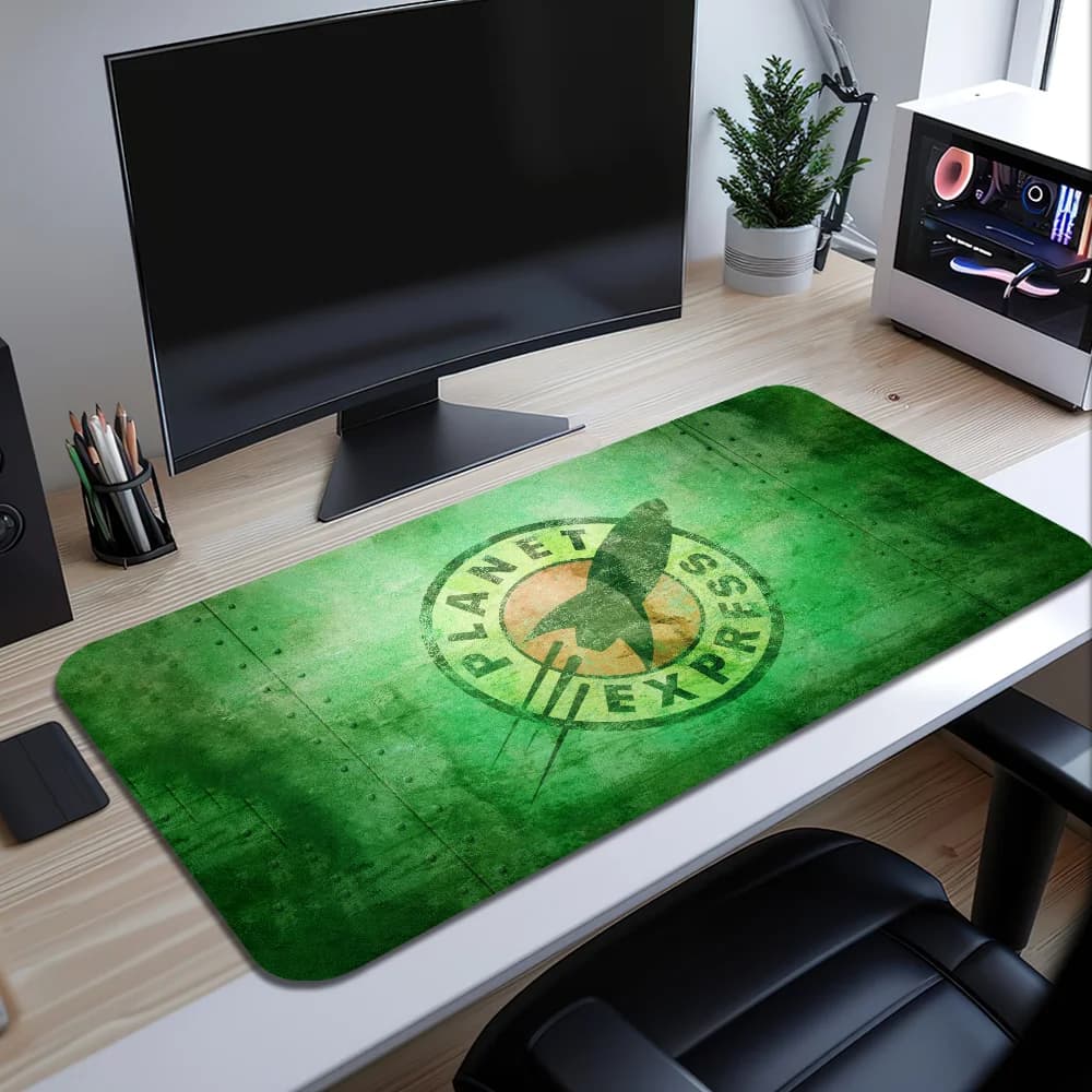 Cartoon F-Futurama Mouse Pad Large Desk Mat Keyboard Ergonomic Office Rubber PC Non-slip Anti-fray Home Custom Best Price