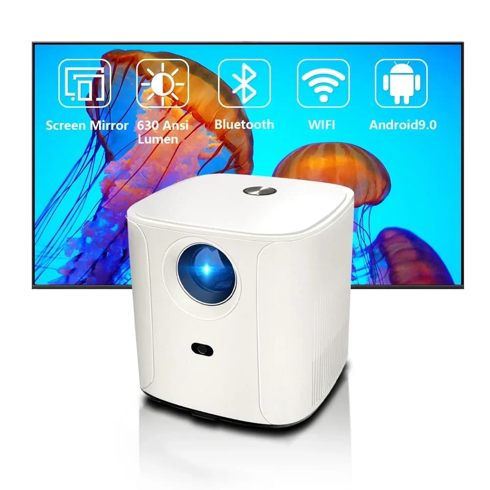 2025 Yt200 Magicube Iphone Acquista Mini Proiettore laser portatile 8849 Tank2 3Lcd con raggio video Ust 4K con fotocamera