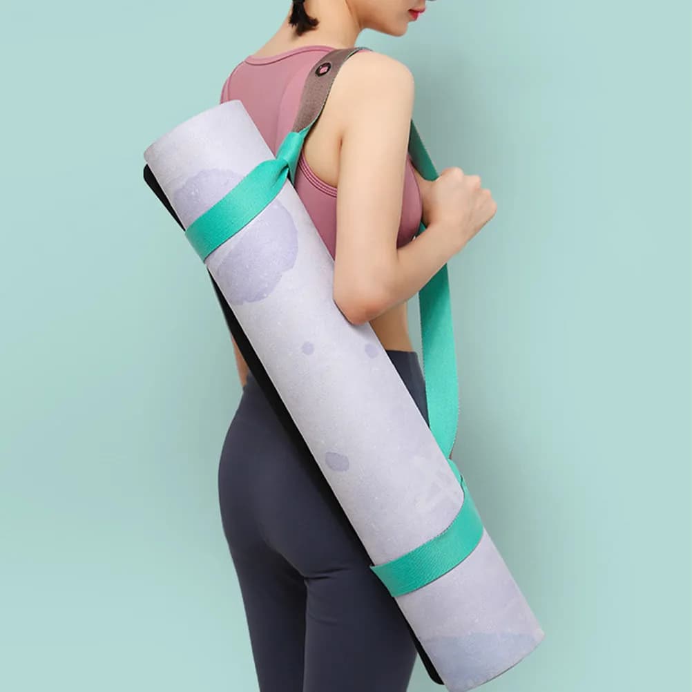 Professional Strap for Yoga, Adjustable Elastic Belt for Muscular Activation, Portable Holder for Carpet, Strength Training