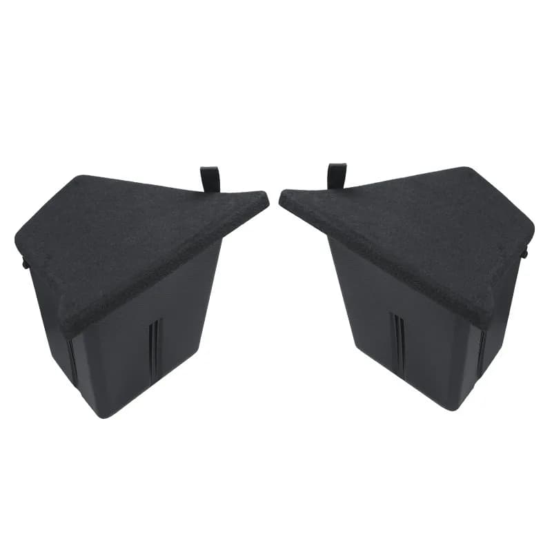 Organizer per bagagliaio posteriore per Tesla Model Y Scatola portaoggetti impermeabile lato sinistro destro Accessori interni per auto