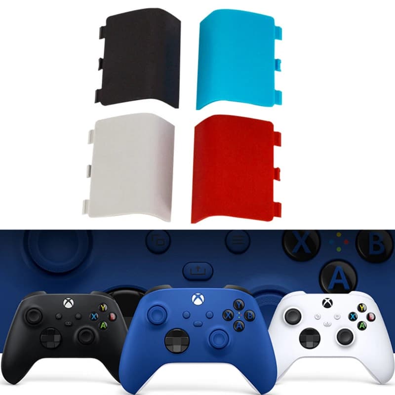 Coperchio della batteria posteriore coperchio della porta coperchio della custodia protettiva riparazione di ricambio per accessori per Controller Wireless Xbox Series X S