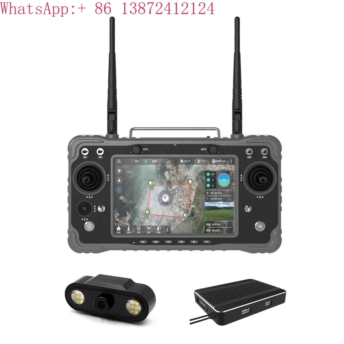 ForSKYDROID H16/H16Pro Ricevitore da 2,4 GHz drone Immagine Trasmissione video Trasmettitore audio video a basso consumo energetico