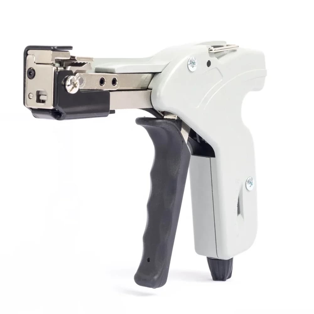 Strumento per fascette per cavi per risparmiare manodopera HS-600N Strumento per fascette per cavi in acciaio inossidabile con larghezza massima 7,9 mm