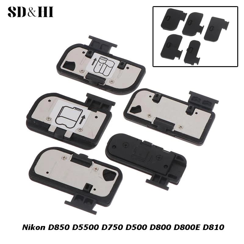 Nuovo coperchio del coperchio del coperchio della batteria per Nikon D850 D5500 D750 D500 D800 D800E D810 Canon 60D 550D 500D 1000D450D parti di riparazione della fotocamera