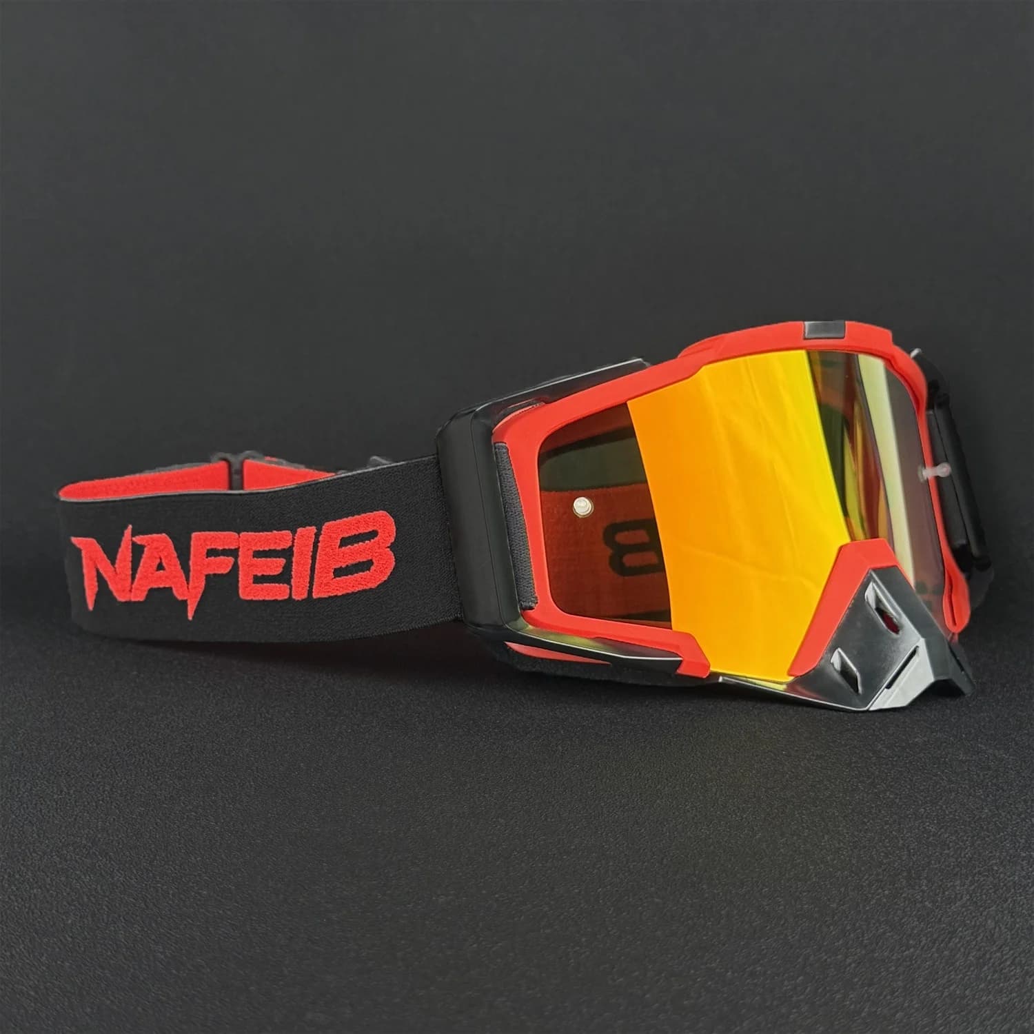 Occhiali da motocross, occhiali fuoristrada MTB, occhiali da bici ATV/sporco, lenti da sci ed outdoor, antiriflesso