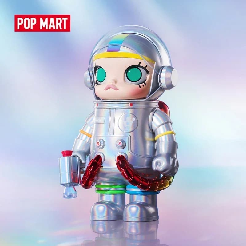 POP MART MEGA SPACE MOLLY 400% Arcobaleno Serie 2.0 Cieco Scatola Carino Anime Figura Bambola Giocattolo Da Collezione Ornamenti Regalo Guess Bag