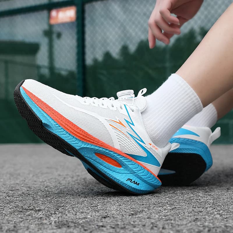 Sneakers Casual da Uomo Comode e Traspiranti, Scarpe da Corsa con Suola Spessa e Antiscivolo, Scarpe da Passeggio Outdoor con Rete Traspirante