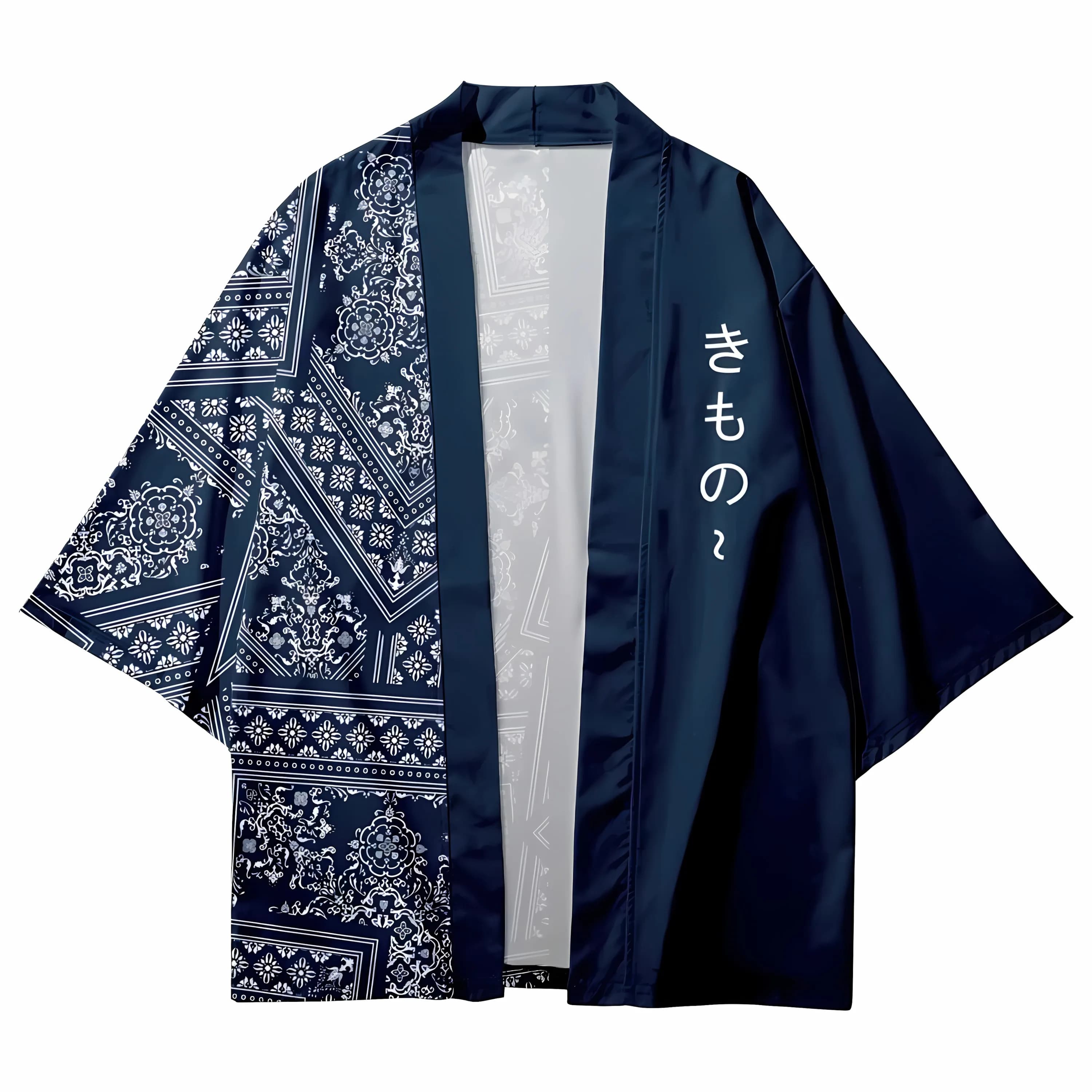Kimono da uomo estivo 2026 nuovo con stampa 3D per un look casual da strada, comodo, morbido e traspirante