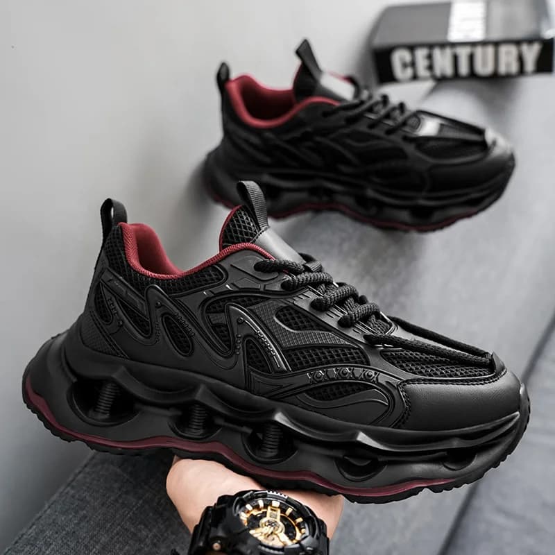 Scarpe da uomo: scarpe da ginnastica casual, scarpe da ginnastica di lusso, scarpe da corsa da gara traspiranti e mocassini alla moda da uomo.