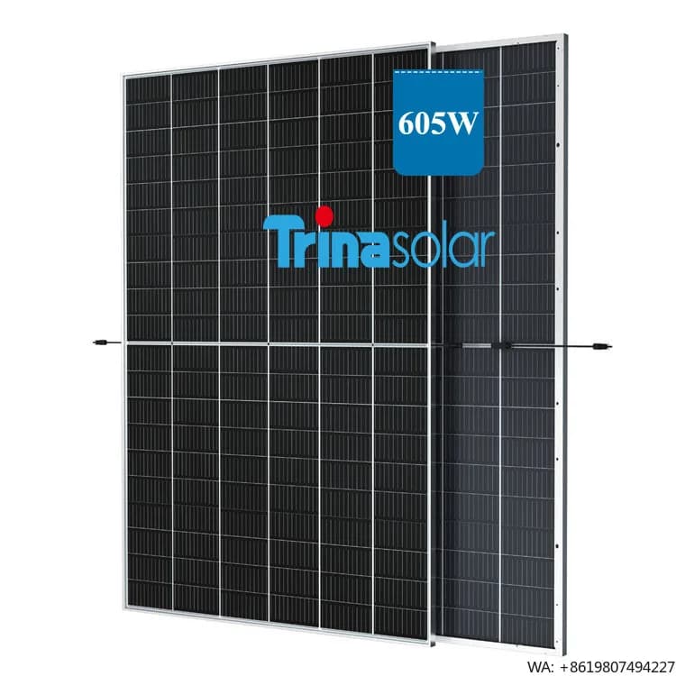 Trina High Power Backsheet 590w 595w 600w 605w 610w Solar Panel Monocrystalline PV Module