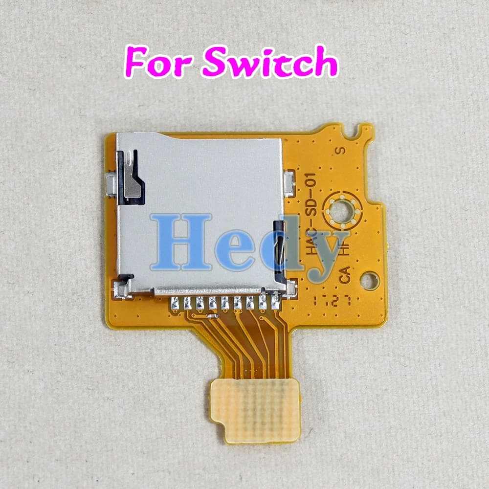 Sostituzione scheda presa slot per scheda Micro-SD Tf 1PC per presa slot per lettore di schede per console di gioco Nintendo Switch