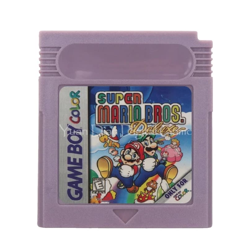 Cartuccia di gioco GBC per console di videogiochi a 16 bit, Mario Bros. Deluxe USA per GBC/GBA/SP