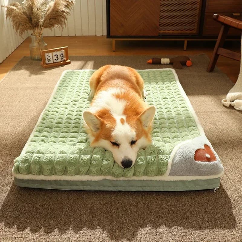 Tappetino Invernale Caldo per Cani, Divano di Lusso per Cani Piccoli e Medi, Letto a Quadri per Gatti e Cani, Morbido per Sonni Profondi, Rimovibile e Lavabile