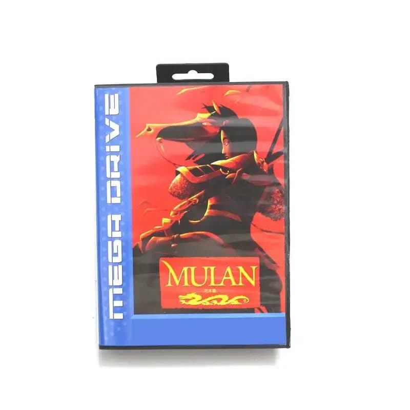 Mulan Game Card 16 Bit MD Game Card With EU Cover Retail Box For Sega MegaDrive And Genesis