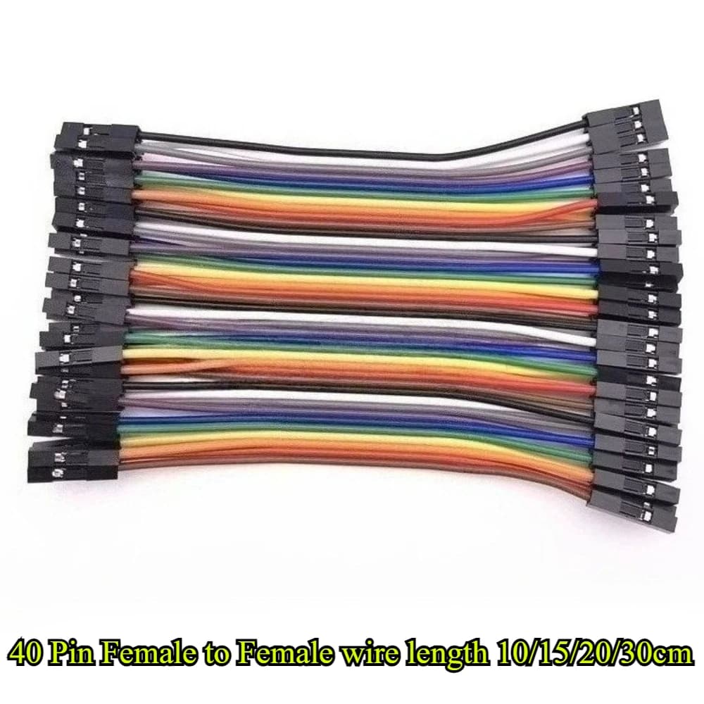 40 pin jumper breadboard cable male to male/female to female/male cable to female tape cable for Arduino DIY 10/15/20/30 cm