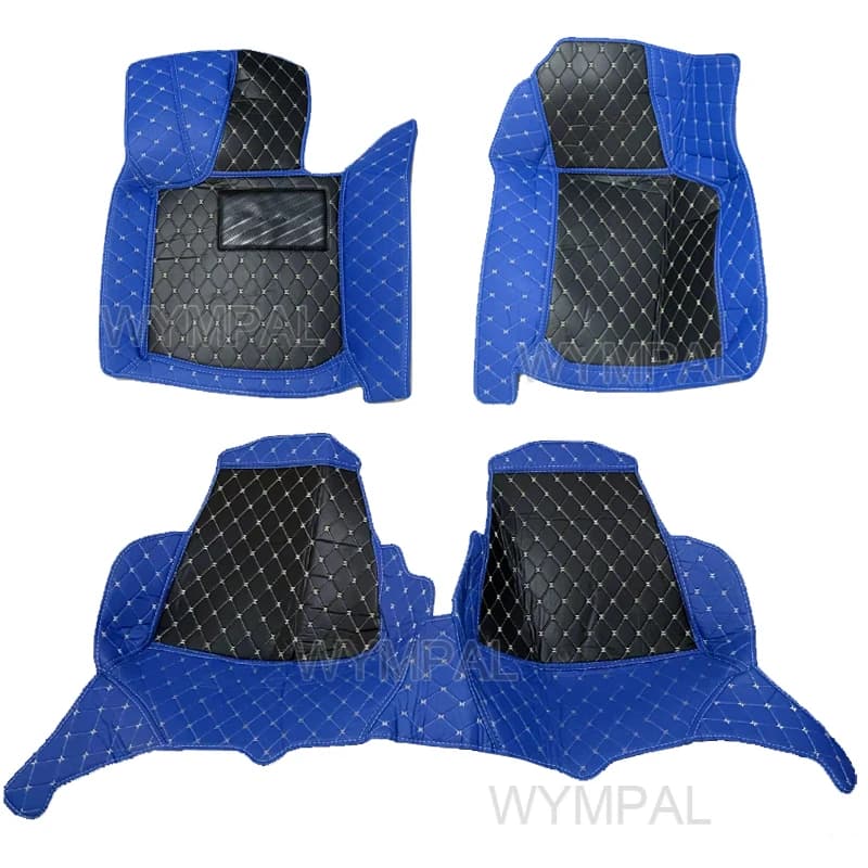 Tappetini per auto personalizzati 3D a copertura totale per Jeep Commander 2018-2023 wrangler 2018-2022 4 porte Accessori interni Tappeto