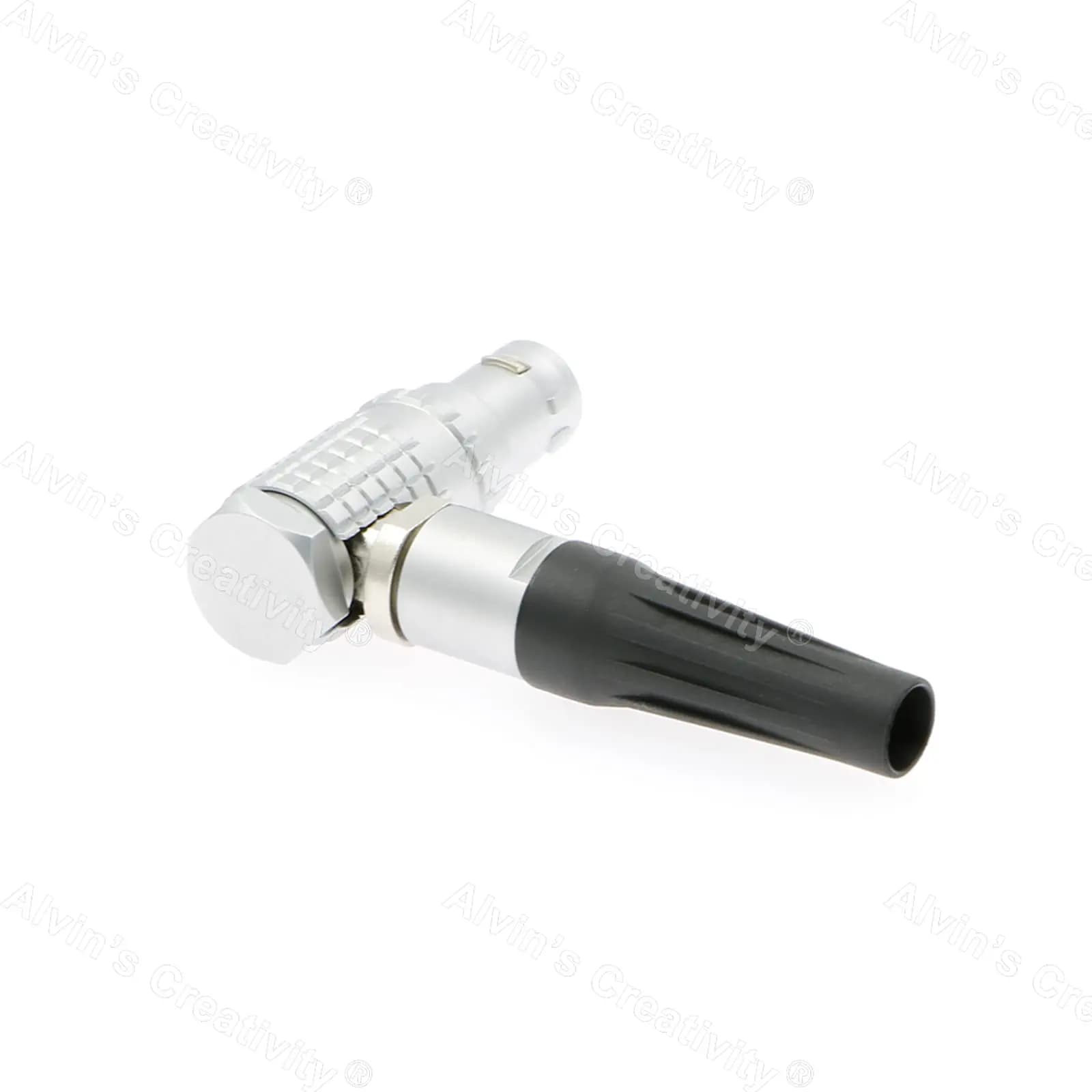 Alvins FHJ Connettore ad angolo retto a 6 pin, connettore circolare push-pull per aviazione Spina femmina per RED EpicScarlet
