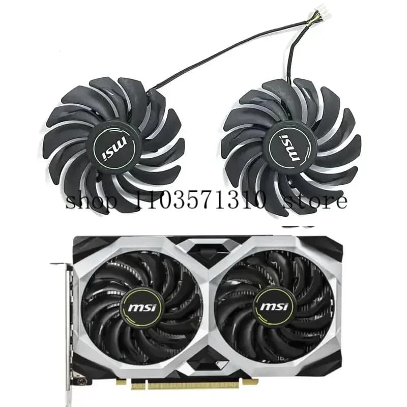 87MM PLD 092110 S12HH 4PIN DC 12V 0.4A GTX 1660 GPU Fan for MSI Geforce GTX 1660 Super 1660Ti RTX 2060 Ventus XS OC Cooling zm