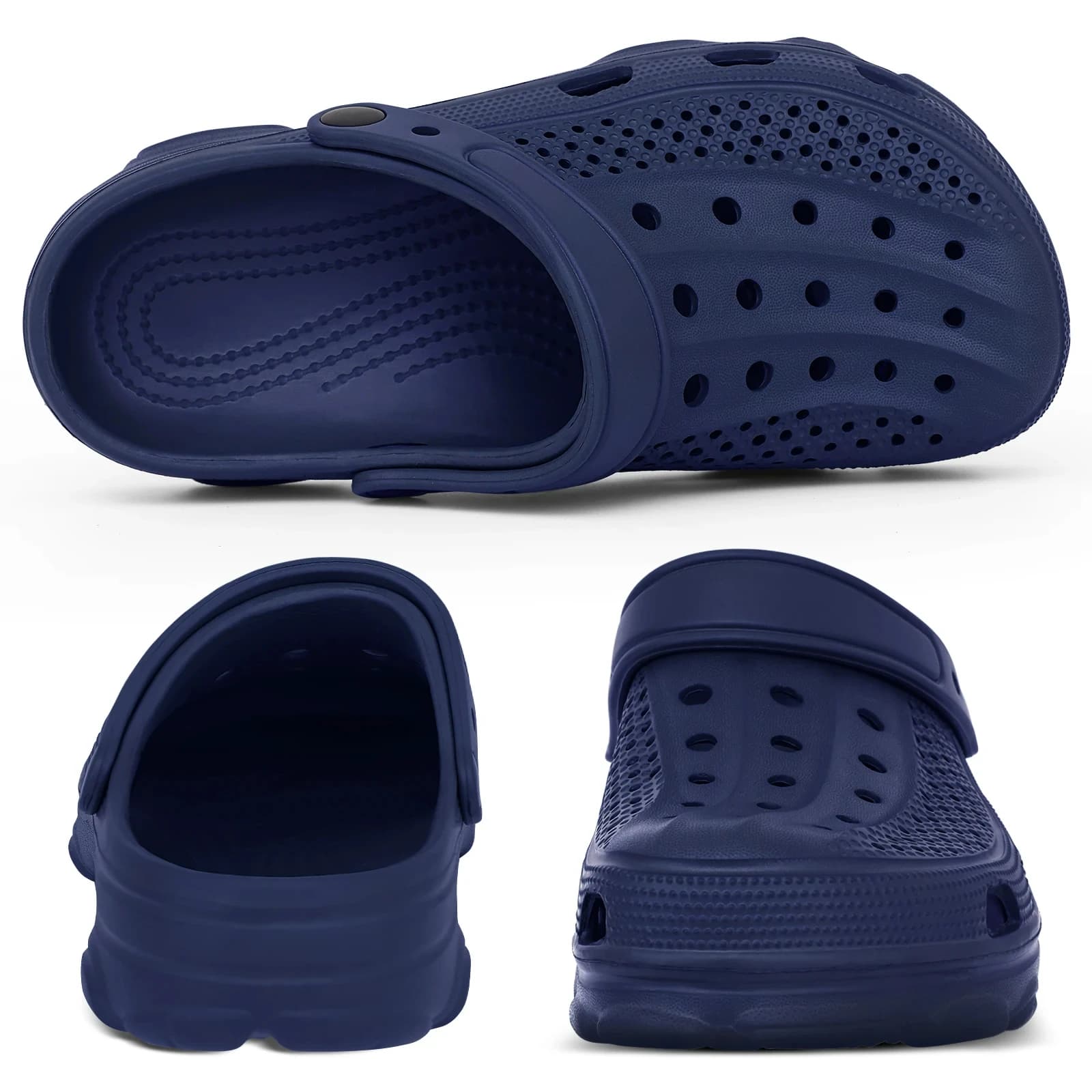 Fashion Design Sandals New Women Men Breathable Garden Clogs Shoes Outdoor Holes Beach Shoes Summer House Slippers