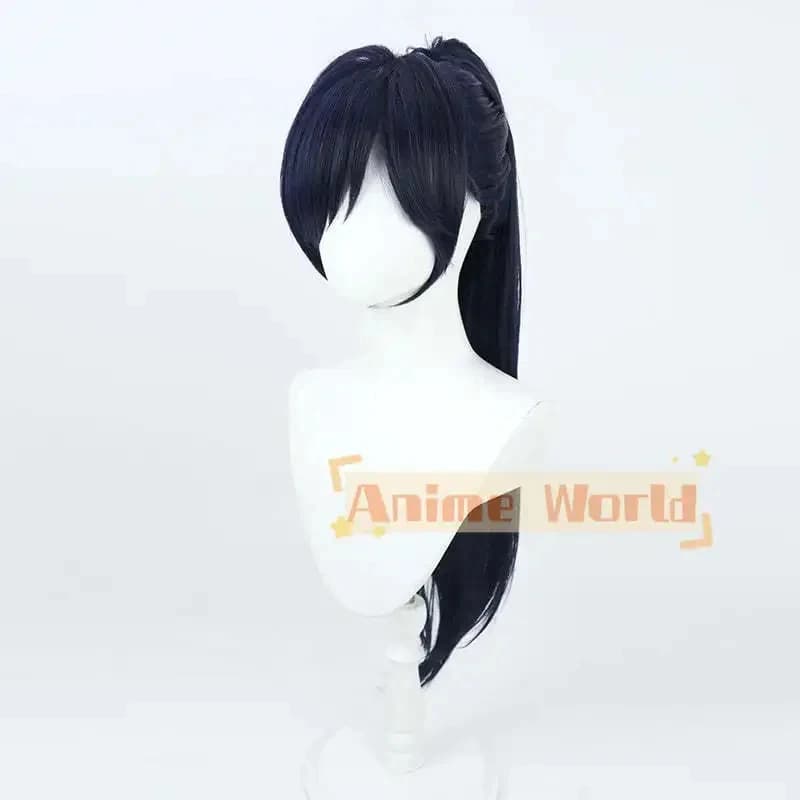 Parrucca Cosplay Blu Profondo Hong Lu di Limbus Company 20255'g, j'8/
