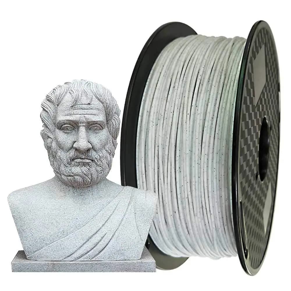 3D Printer Filament PLA marble 1,75 mm 250 g 500G Sublimation Extruder Thread Stone Color 3D printing material structured