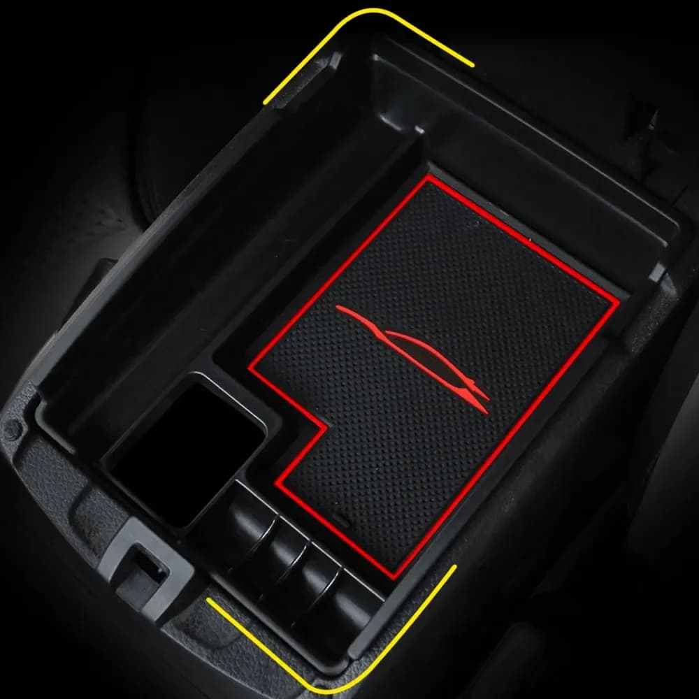 Scatola portaoggetti per bracciolo auto per Nissan X-trail Xtrail T32 Rogue 2014 - 2022 accessori per Organizer per supporto vassoio Console centrale