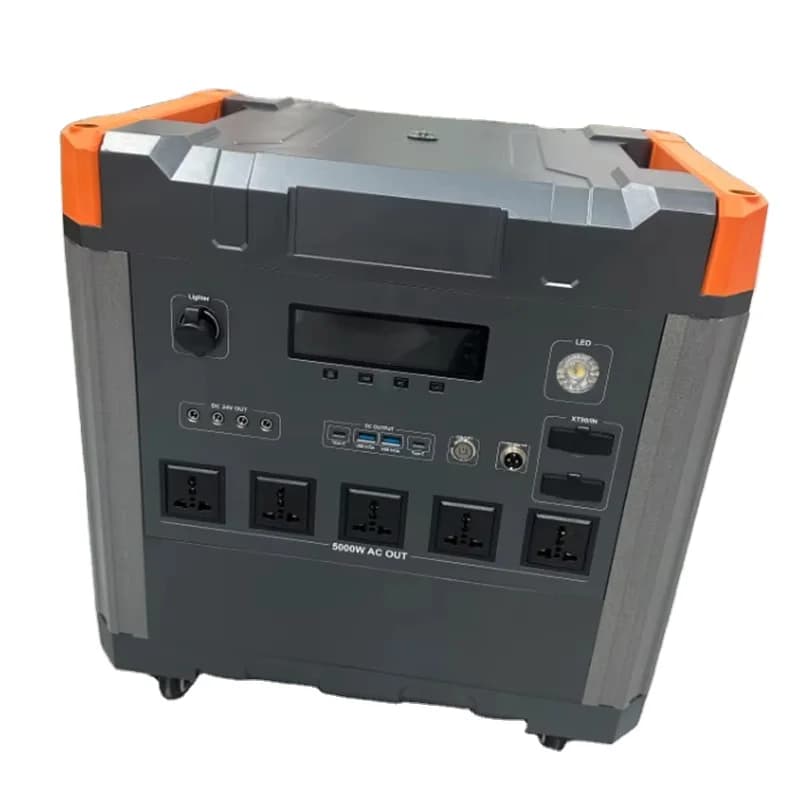 Portable 220V Outdoor LiFePO4 Mobile Power Bank Energy Storage Solar Charging for Night Market Stall Backup Power