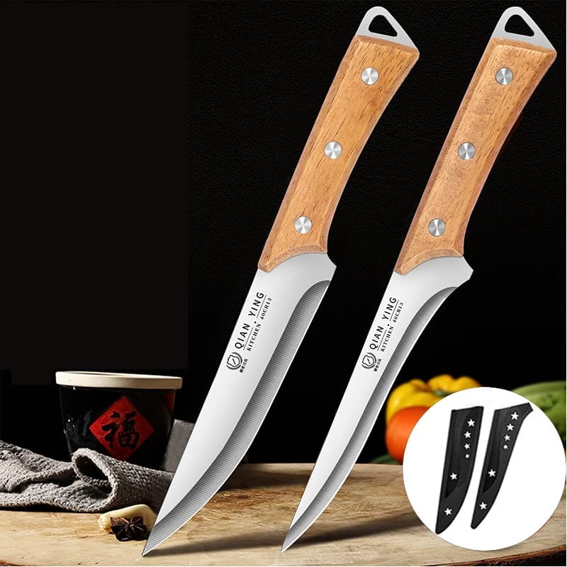 Coltello per disossare in acciaio inossidabile ad alta durezza Coltello da cucina domestico Coltello da macellaio affilato per carne di maiale di pecora da macellaio Coltello affilato da chef