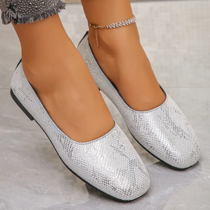 Women's 2025 New Arrivals: Stylish, Breathable Summer Ballet Flats — Casual Slip-On Pointed-Toe Sandals (Plus Sizes Available)