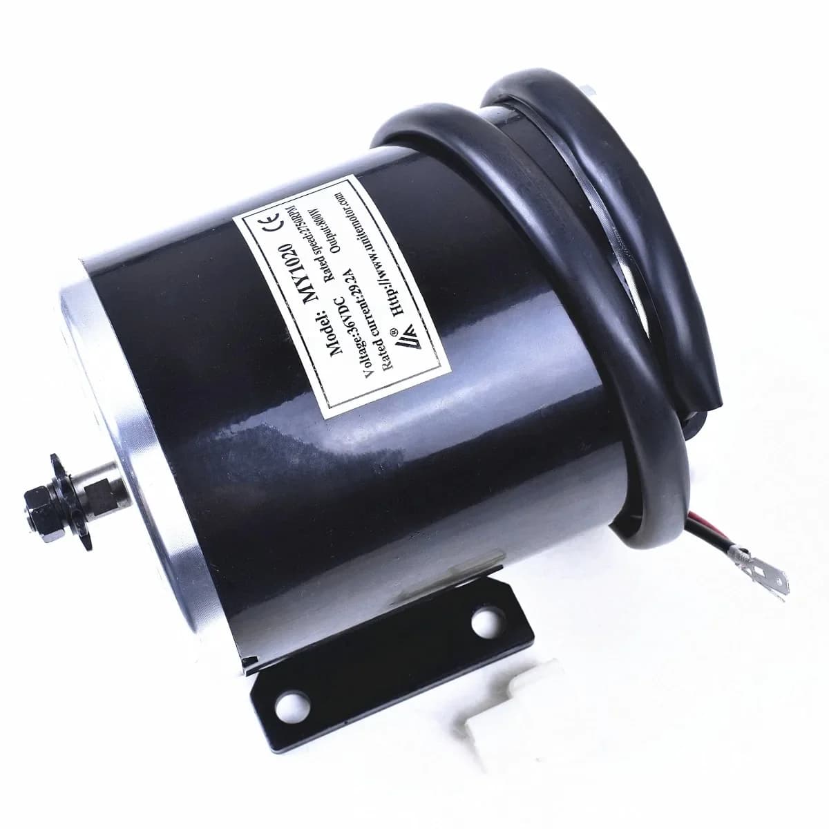 MY1020 36V 800W Brush Motor DC 25H 11 teeth Sprocket with mounting bracket for Go-Kart Scooter Buggy Electric Vehicles DIY