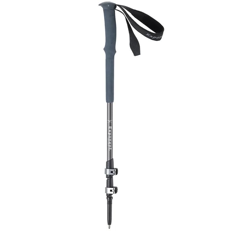 Bastone da Trekking Telescopico Regolabile in Alluminio 7075, Leggero e Pieghevole con Blocco Esterno Anti-Shock