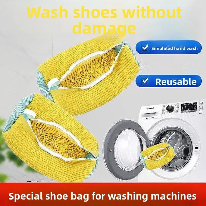 Washing Machine Shoes with Protective Mesh, Special Shoe Bag for Pala Shoes Preventing Deformation, Laundry Accessories