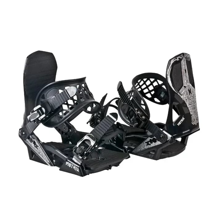 Attacchi per Snowboard Rapidi per Adulti, Fibbia in NYLON, Sistema Step-On