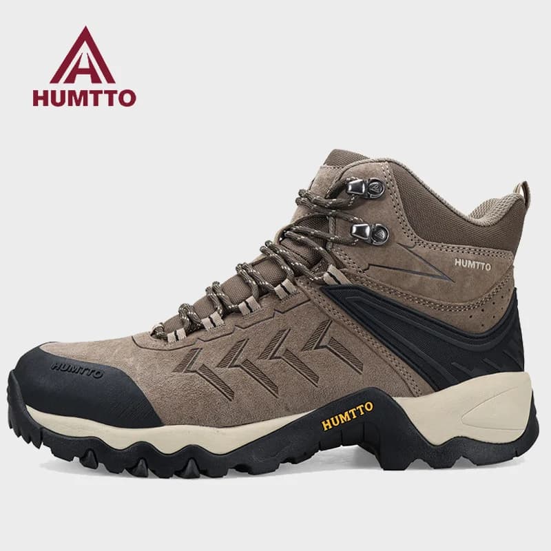 HUMTTO scarpe da trekking uomo inverno donna sport all'aria aperta scarpe da trekking ammortizzazione stivali tattici leggeri scarpa da caccia impermeabile