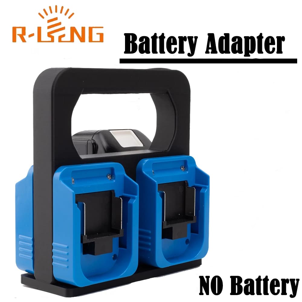 4x XT60 Battery Mount Holder Portable Storage Rack Basket Bracket Holder Fit For Makita 18V BL1860B Lithium Battery(NO Battery)