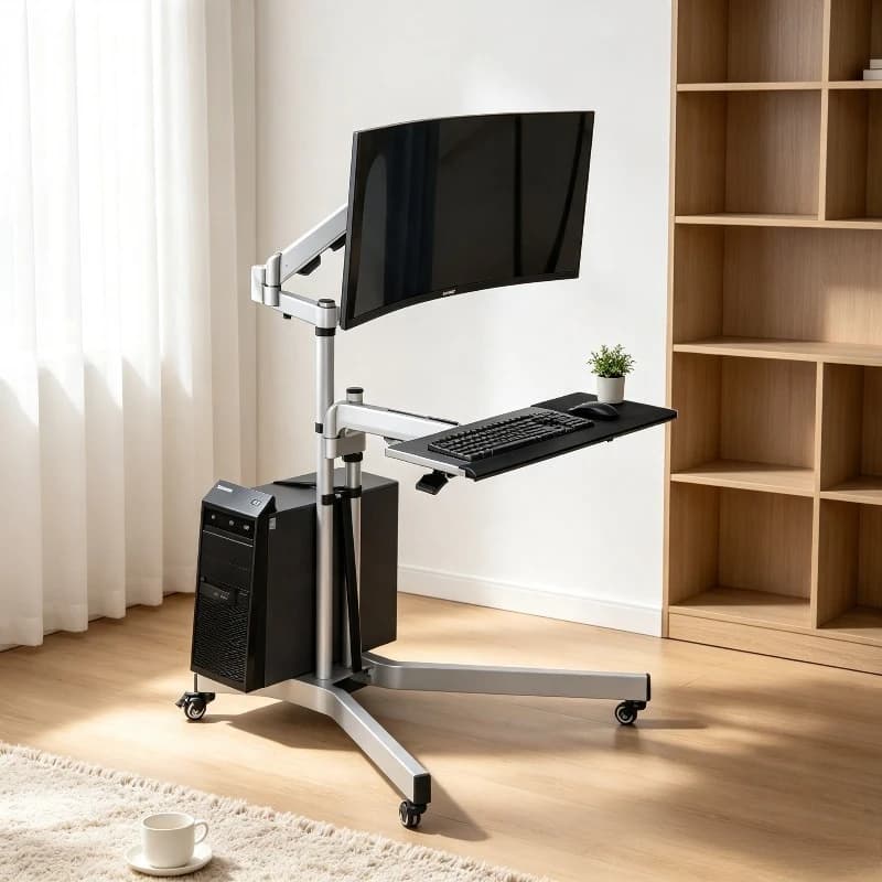 Laptop Stand Holder Riser Bracket Adjustable Ergonomic Desk Portable Bed Tray Angle Height Home Office Computer Support Pro