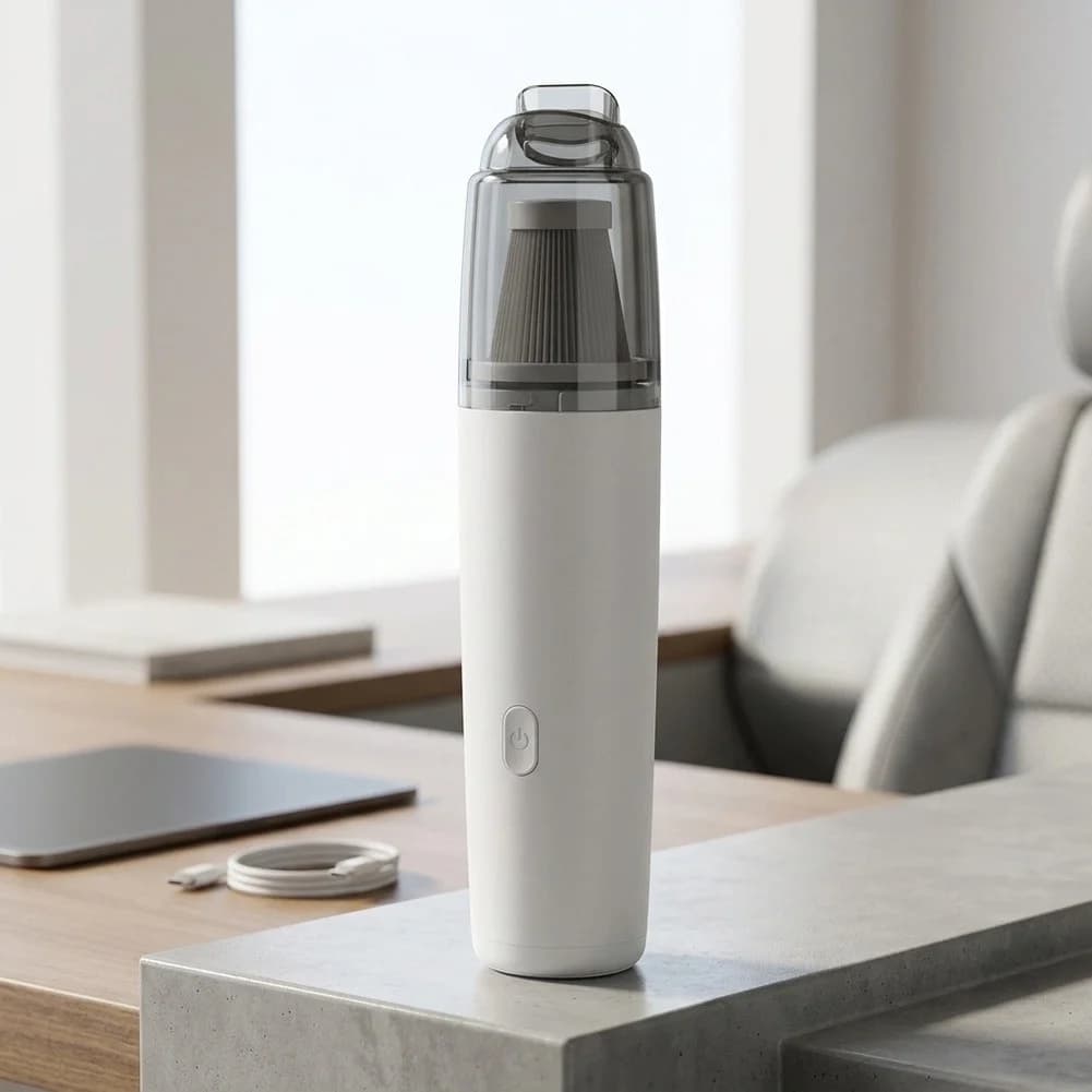 1pc Cordless Cleaning Device Powerful Blow-and-Suction Car Vacuum Cleaner Wireless Handheld Cleaner For Home Use
