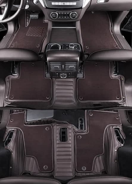 Top quality Rugs! Custom special car floor mats for Mitsubishi Pajero Sport 7 seats 2025-2016 waterproof double layers carpets