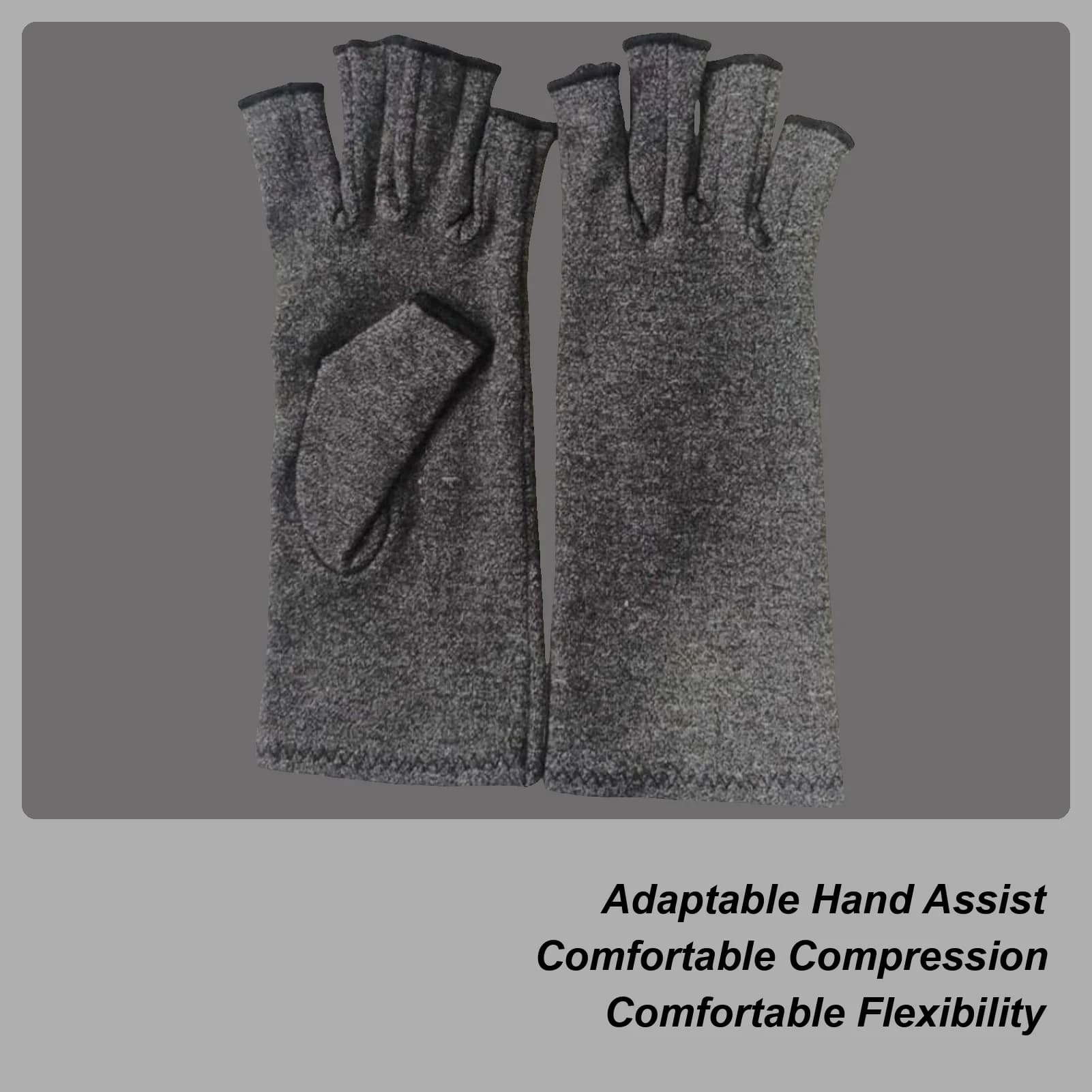 Women's Hand Compression Gloves Hand Support Gloves Hand-Free fingers Breathable Soft sleeve for men Gym lesions Digitation Bowling Tennis